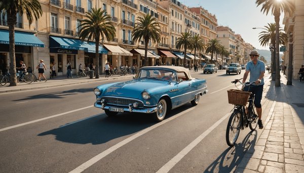 Voiture, vélo, transports en commun... Se déplacer à Nice